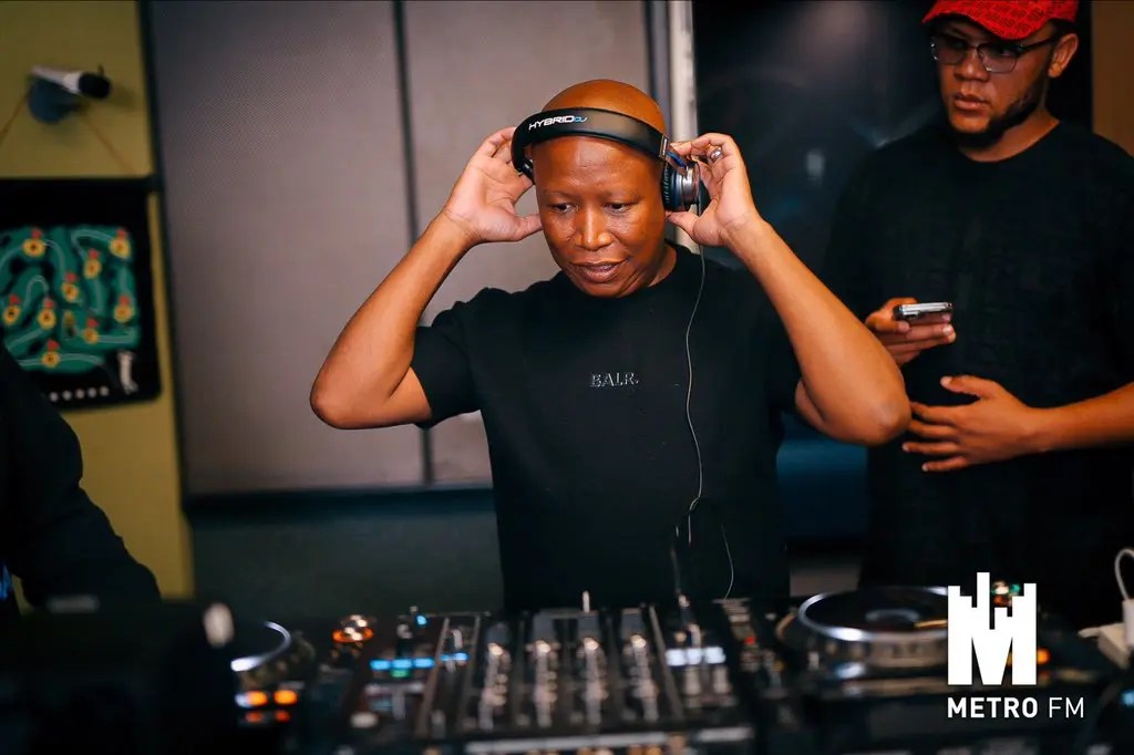 WATCH: Julius Malema’s radio mix on Metro FM leaves listeners begging for more