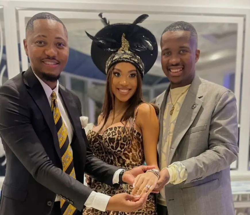 Social media reacts to video of Shaun Stylist, Andile Mpisane & Tamia Mpisane having fun