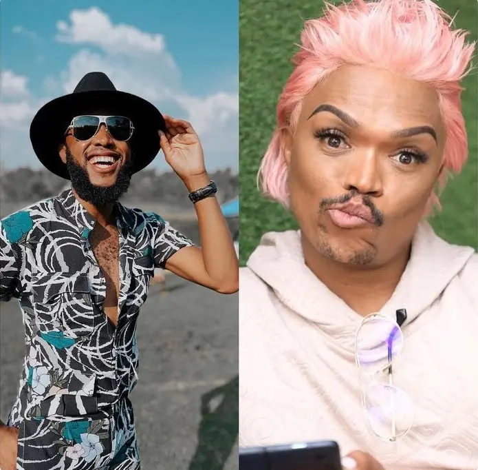 Social media reacts to Mohale video calling Somizi