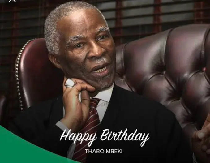 President Ramaphosa honours Thabo Mbeki on 80th birthday