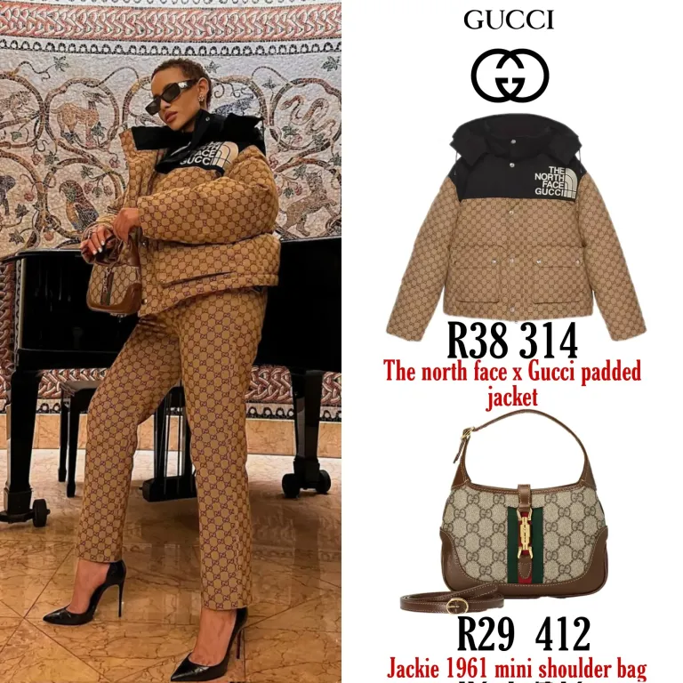 Actress Thuli Phongolo’s R84 000 Gucci outfit has social media talking