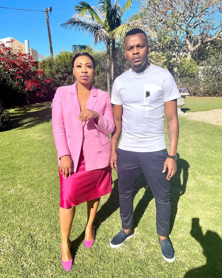 Soccer star Andile Mbenyane’s sweet Birthday message to his Wife melts Mzansi hearts