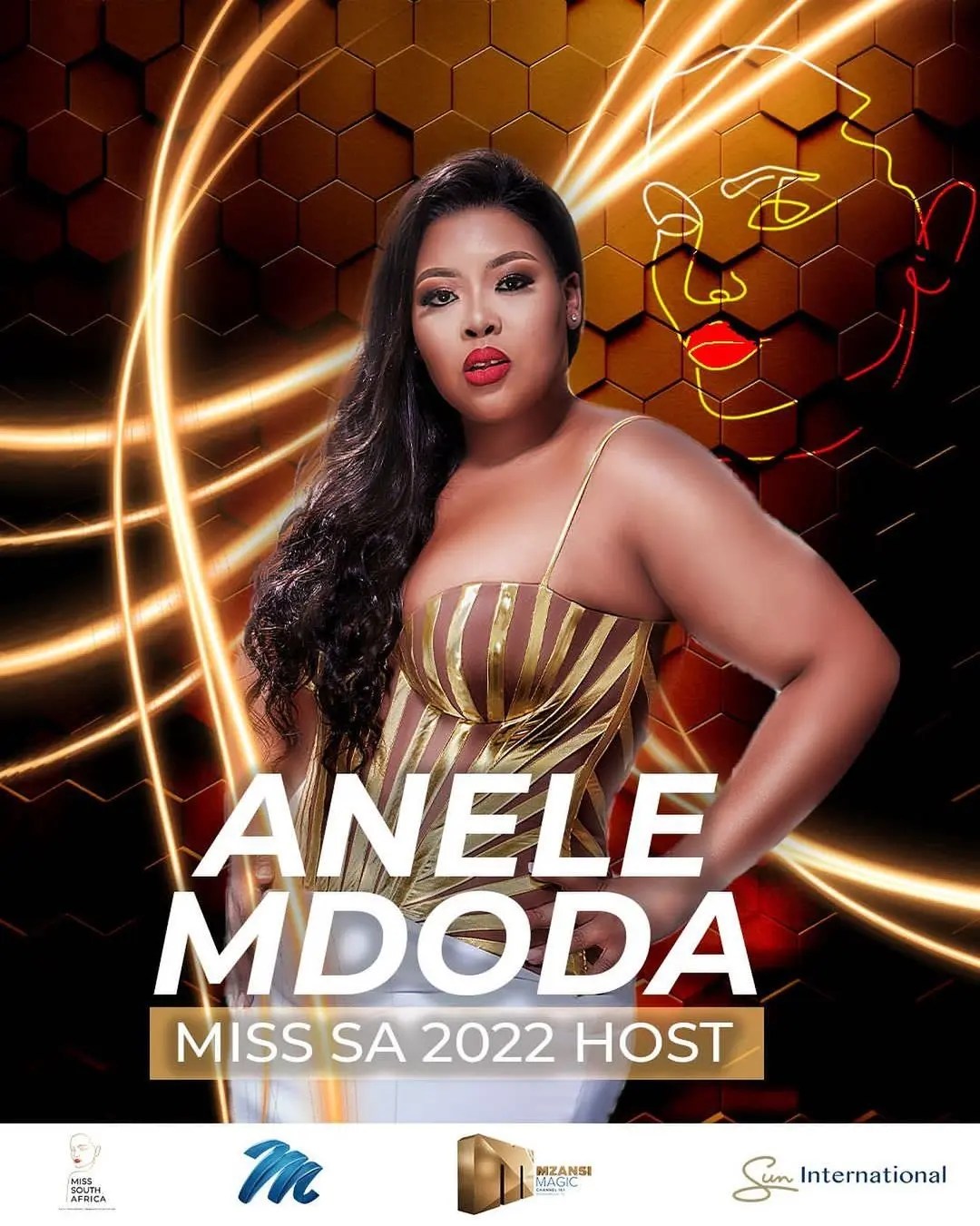 Anele Mdoda to Host Miss South Africa 2022 Pageant Finale