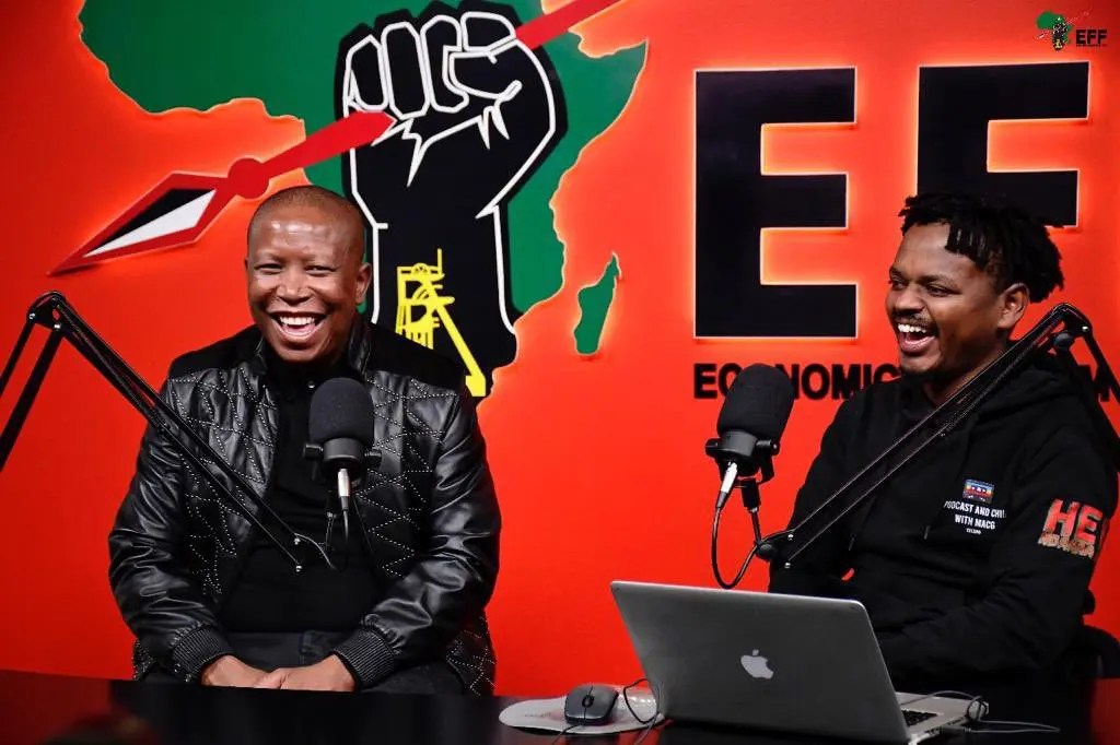 Witchcraft, his family, leading the EFF… – Julius Malema opens up about everything on MacG’s Podcast and Chill – VIDEO