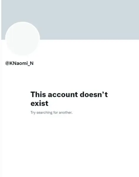 K Naomi deactivates her Twitter account