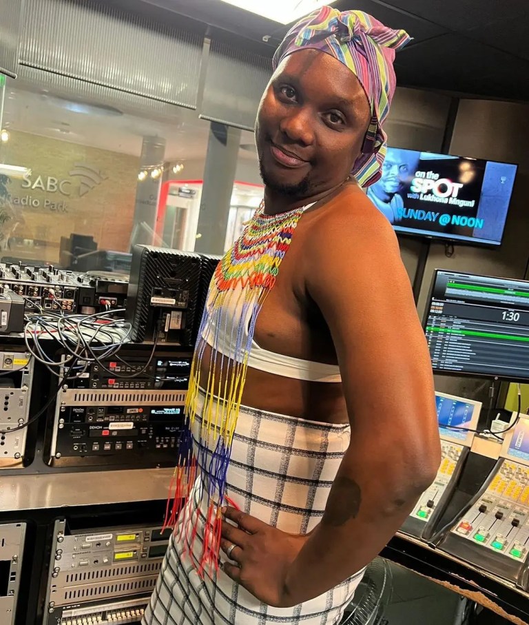 Radio presenter Mo Flava wears a dress to work – Photos