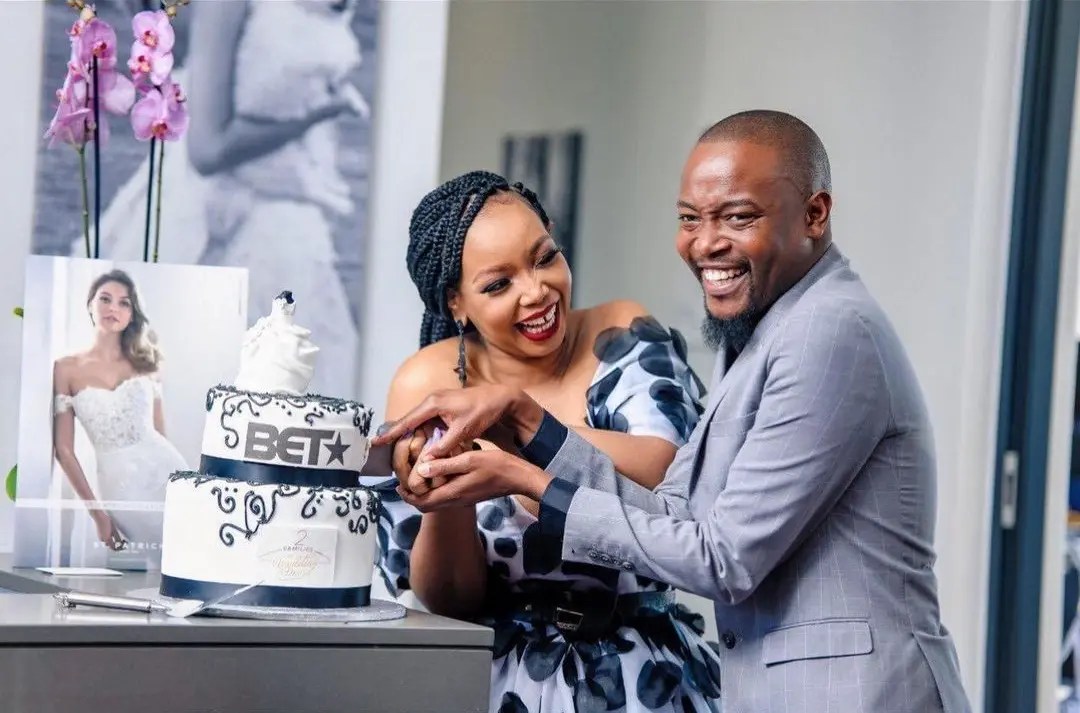 Moshe Ndiki appreciates Thembisa Nxumalo with a sweet message