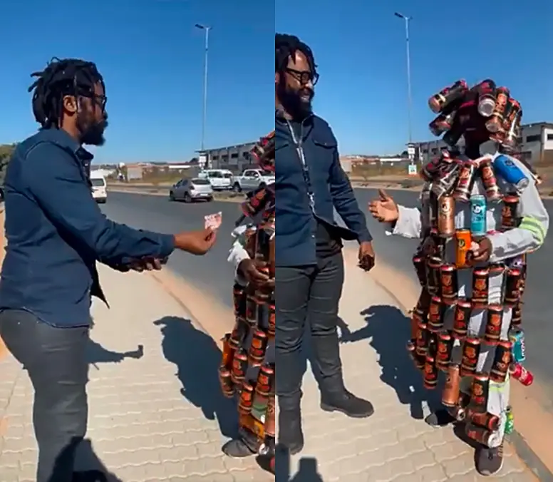 Video: DJ Sbu under fire after giving his biggest fan only R50, Mzansi now believes Zahara
