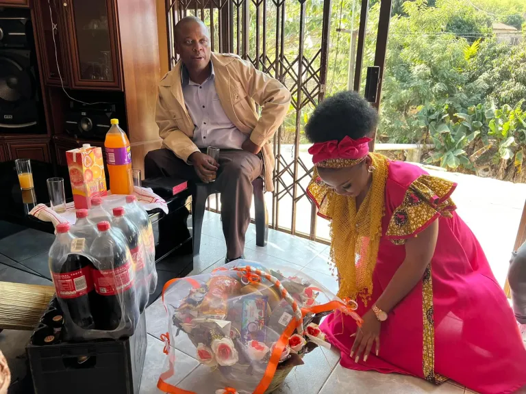 Photos: Rapper Duncan pays lobola for his beautiful girlfriend, Nosipho