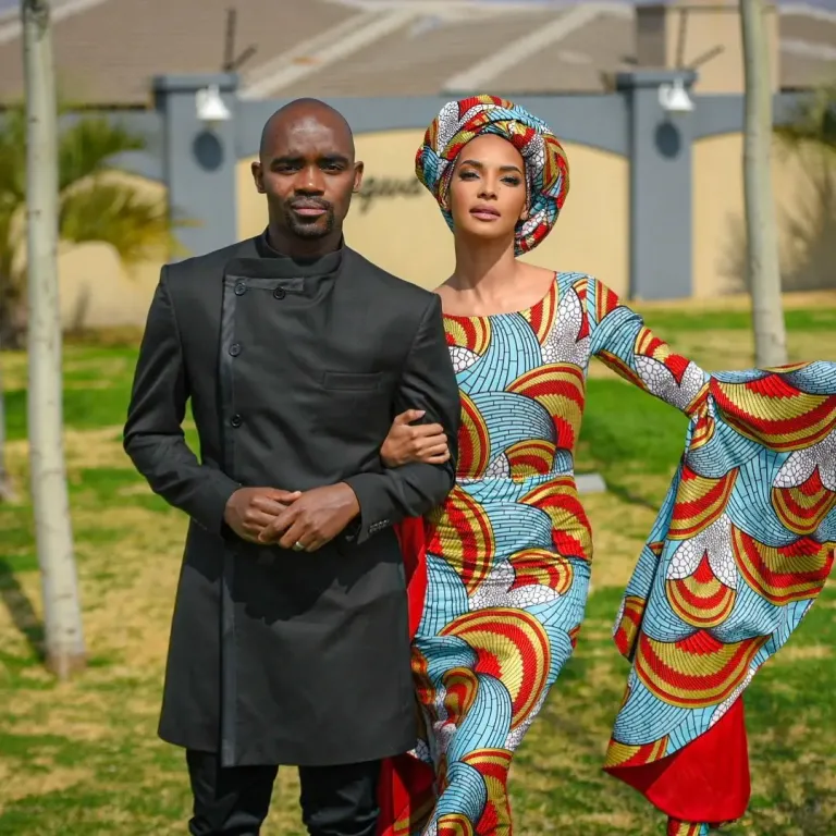 Dr Musa Mthombeni and Liesl Laurie celebrate 1st wedding anniversary