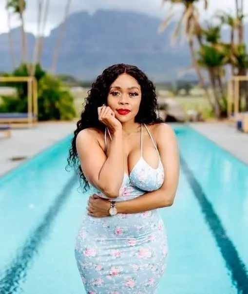 Actress Thembi Seete allegedly had a baby with someone’s husband – Nota Baloyi spills the beans