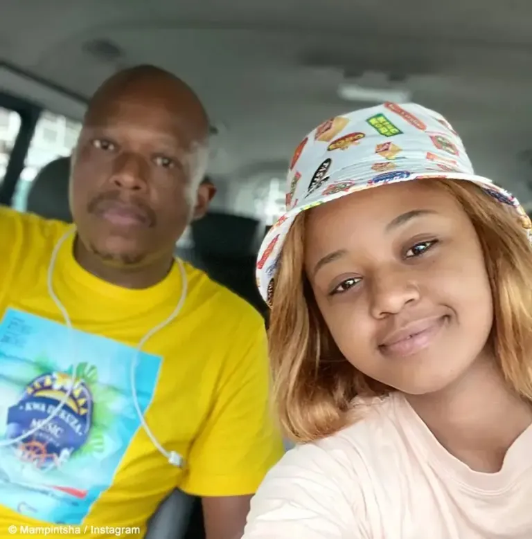 Mampintsha and Babes Wodumo have finally unveiled their son’s face on social media