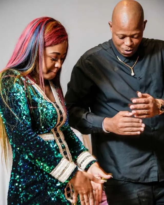 Babes Wodumo explains why her son, Sponge Wodumo’s face is kept secret