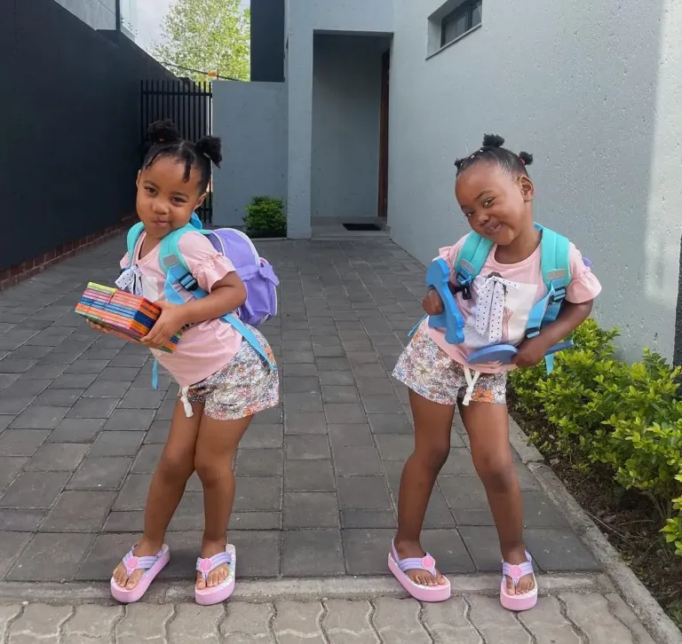 Lootlove Luthando shows off her beautiful daughters