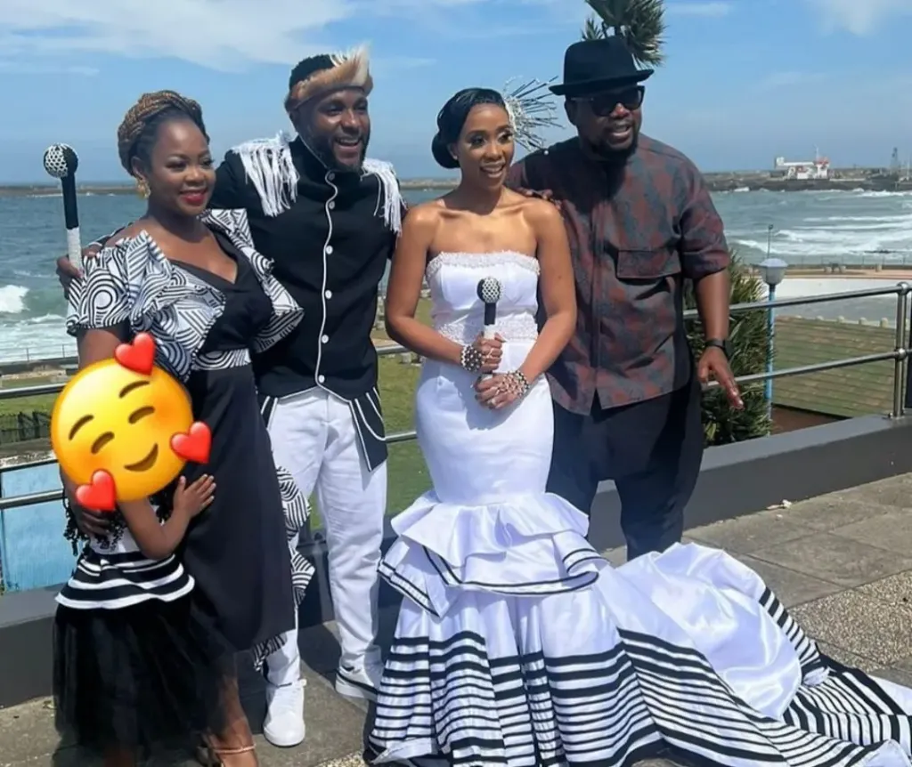 Heritage Day ends in tears of joy as actor Melusi Mbele allegedly gets married to Andiswa Maqungu – Photos