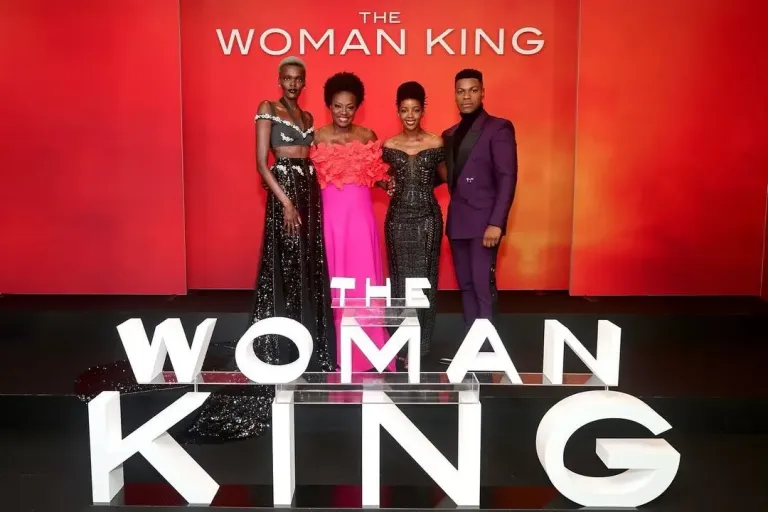 Thuso Mbedu at the premiere of The Woman King