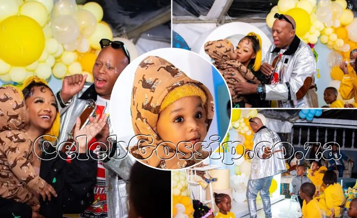 Babes Wodumo and Mampintsha finally reveal their baby's face: He's the cutest baby ever (PICS)