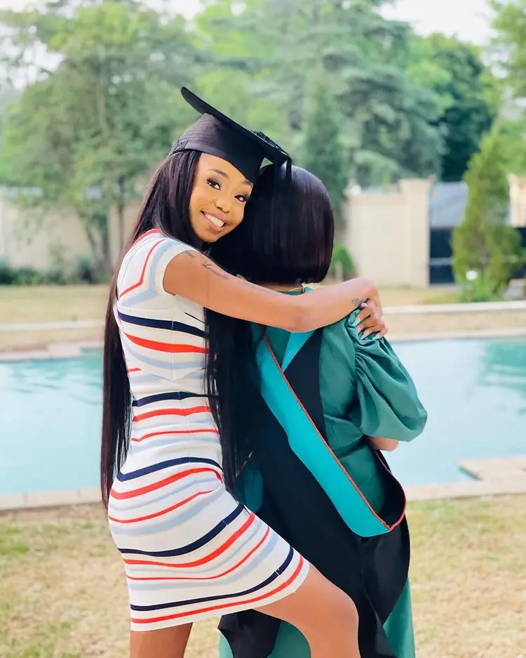 Ntando Duma and Lady Amar celebrate as their mom graduates