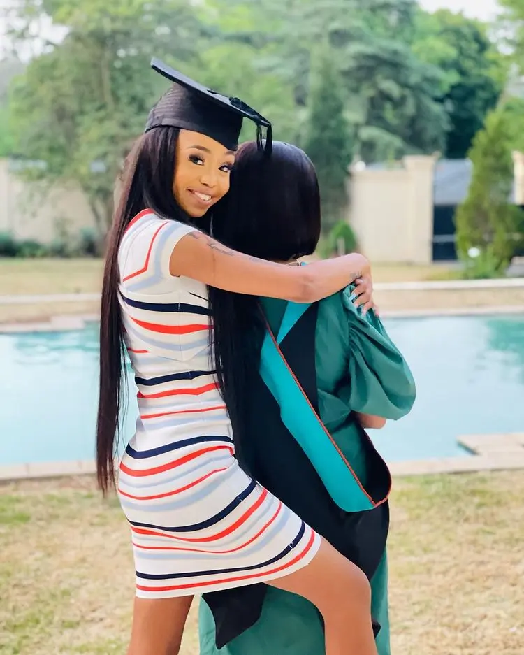 Ntando Duma and Lady Amar celebrate as their mom graduates