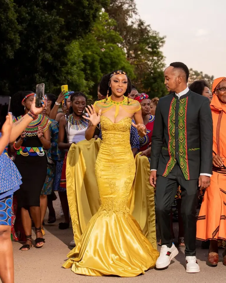 Miss Supranational & 2021 Miss SA second runner, Thato gets married in a beautiful wedding – Photos