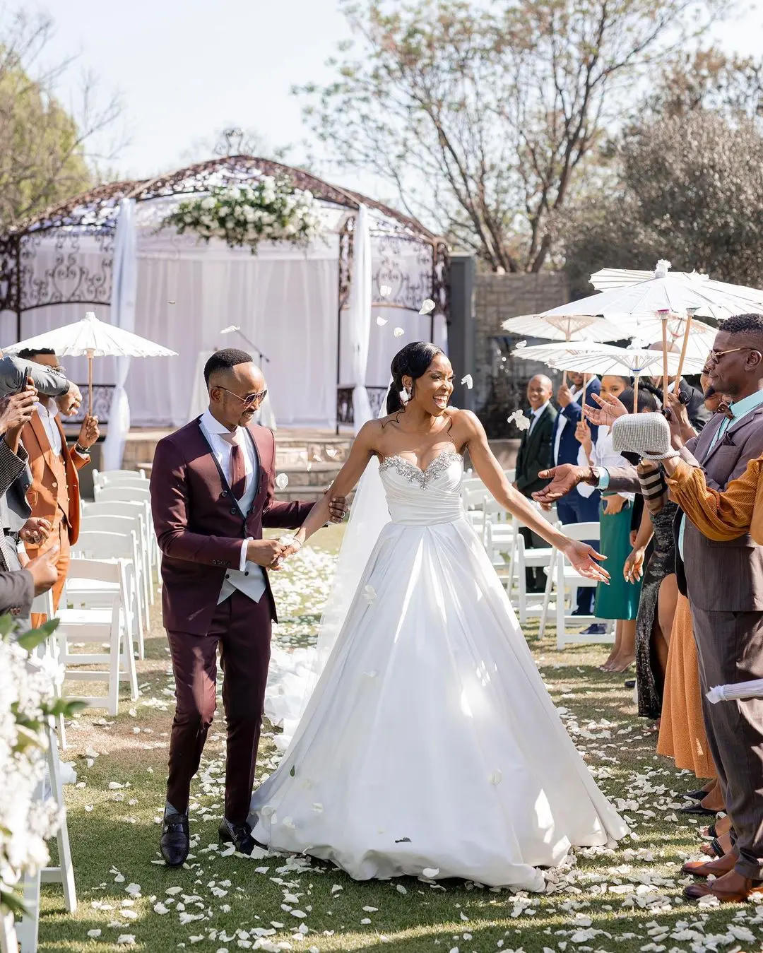 Miss Supranational & 2021 Miss SA second runner, Thato gets married in a beautiful wedding – Photos