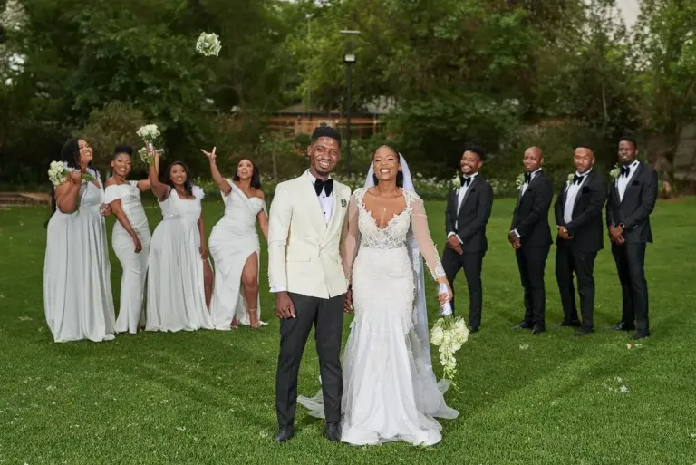 Karabo Mogane celebrates first wedding anniversary with his wife