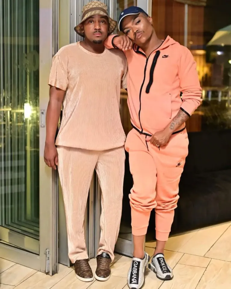 Somizi shows off his new lover