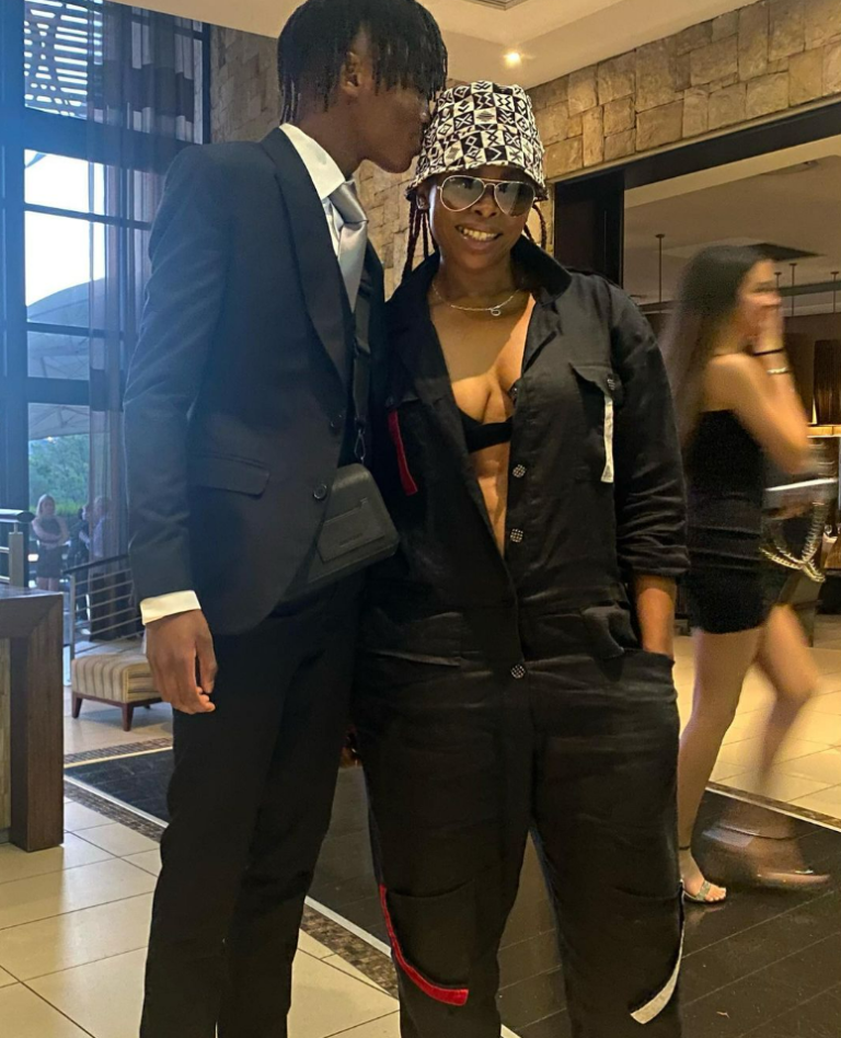 Photos: Unathi Nkayi’s son is all grown up, shares cute moments from his Matric dance