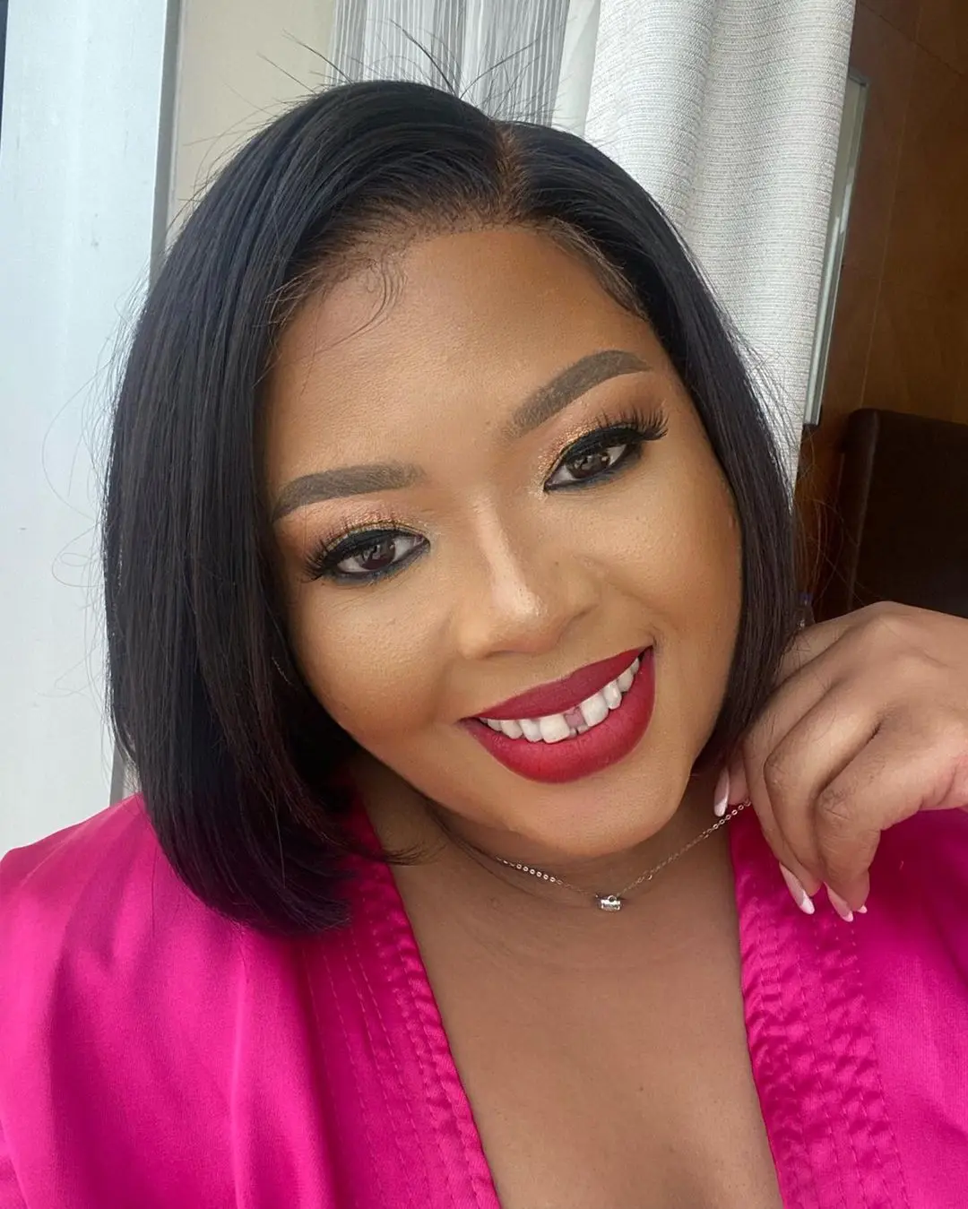 Anele Mdoda’s childhood photo has Mzansi questioning her gap