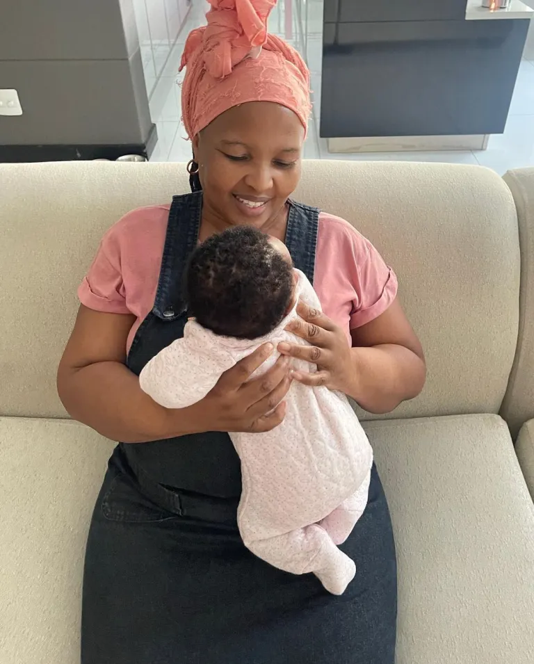Faith Nketsi reveals her daughter’s nanny only obeys her husband, Nzuzo Njilo’s instructions