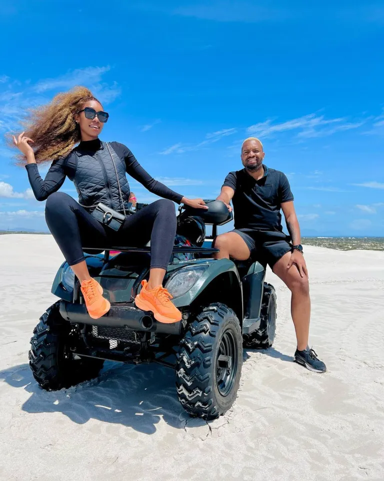 Photos: A look into Itumeleng Khune and Sphe’s vacation in Cape Town