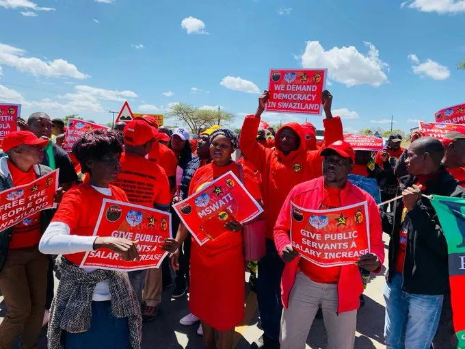 Nupsawu members march in Cape Town, demand to meet with Premier Winde