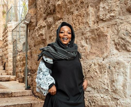 Nomcebo Zikode in Jerusalem for the first time (Photos)