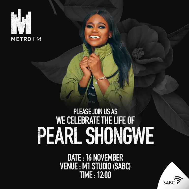 RIP: Memorial details for Metro FM’s Pearl Shongwe announced