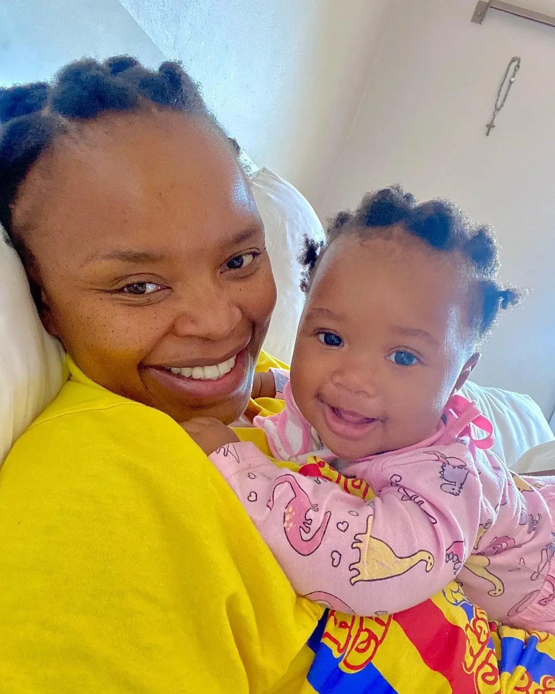 Photo: Zoleka Mandela gets her baby a new car