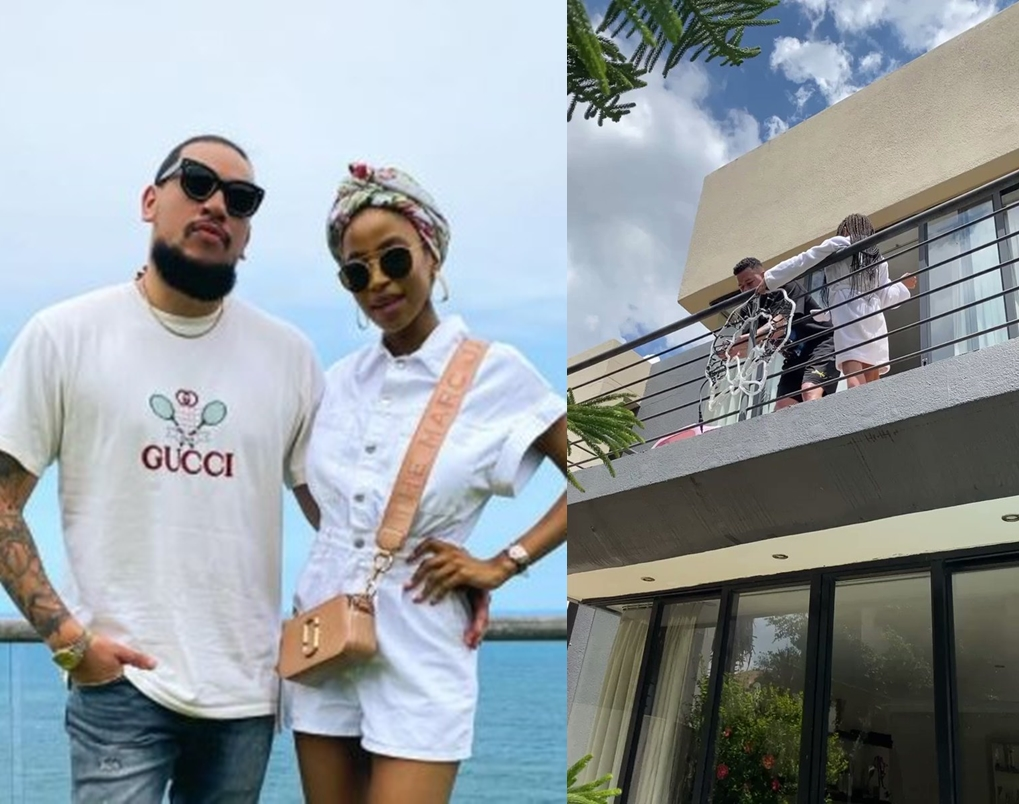 ‘Don’t push the young lady’: Twitter mocks AKA over his video on a balcony with Kairo