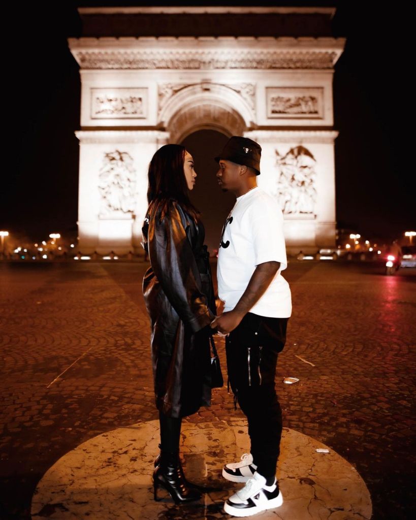 Photos: Inside Andile and Tamia Mpisane’s baecation in Paris