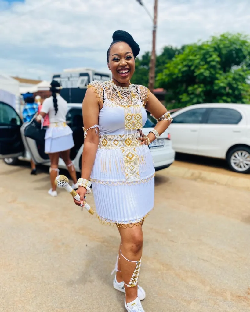 Actress Lerato Marabe looking all beautiful at the wedding – Photos