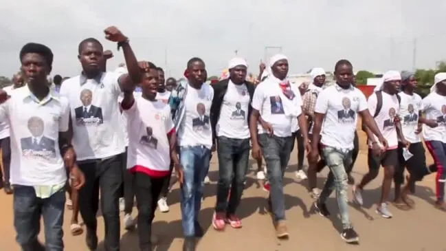 Liberians protest over economic hardship and president’s absence