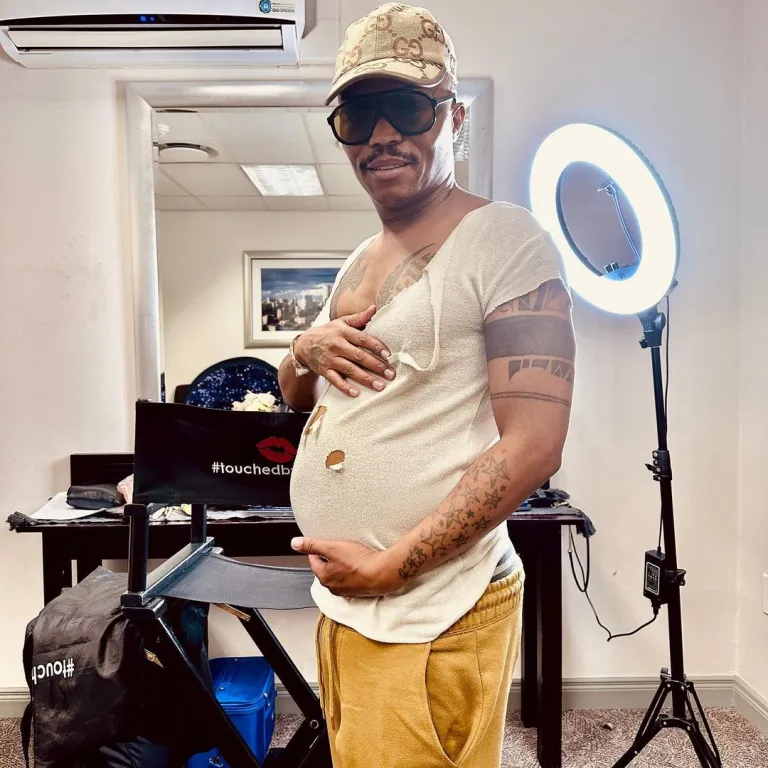 Photo: Somizi pregnant?