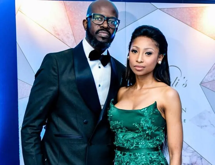 Photo: Black Coffee under fire for fumbling Enhle Mbali