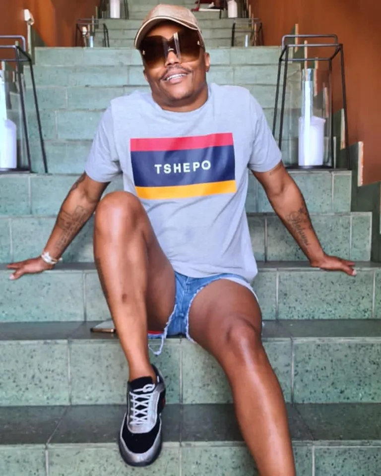 When it comes to the shoe game, Somizi is always on point