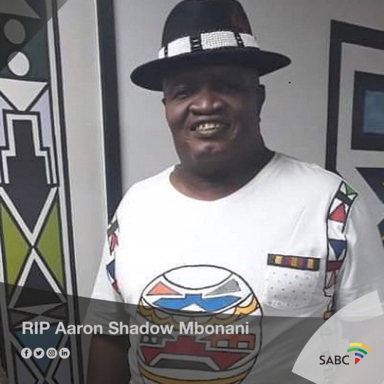 Veteran sports presenter Aaron Shadow Mbonani has died