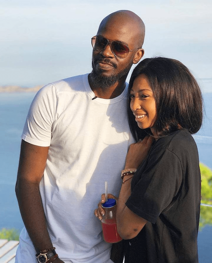 Here are Enhle Mbali’s kids with Black Coffee