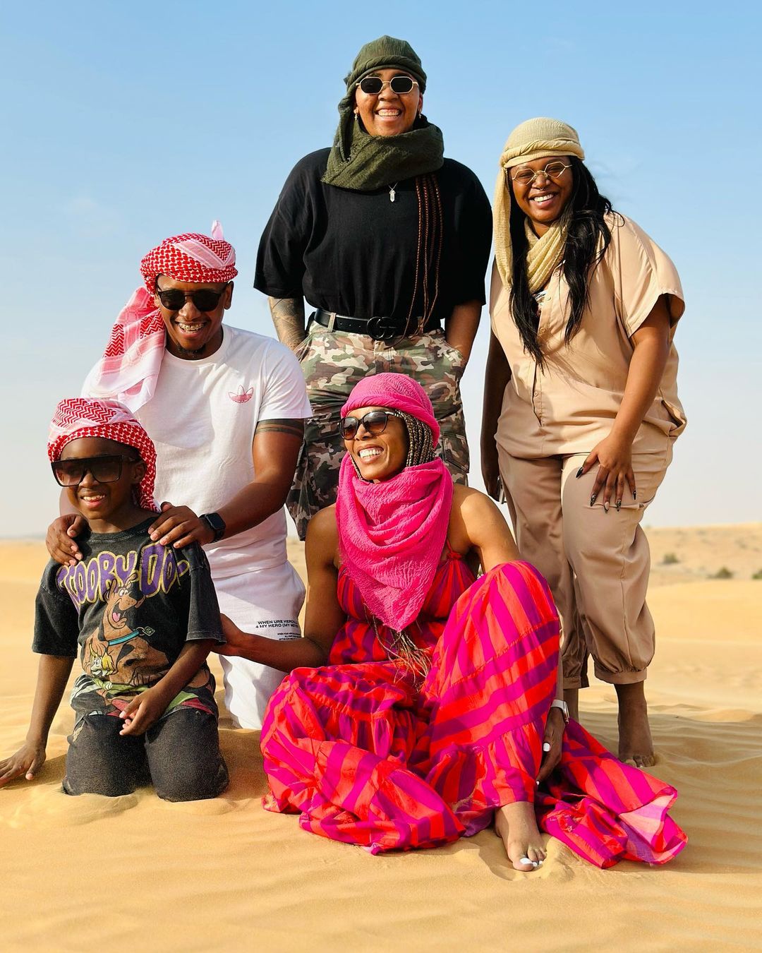 Connie Ferguson and her family take on Dubai