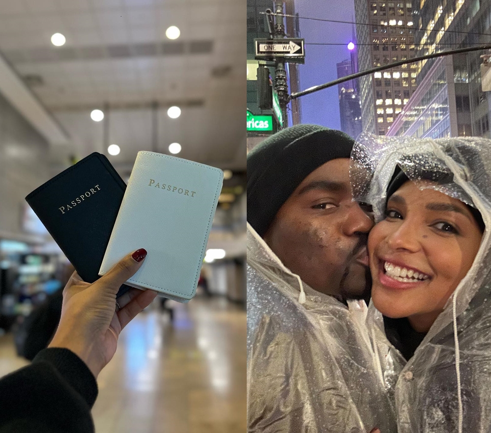 Photos: A look into Liesl Laurie and Musa Mthombeni’s New York trip