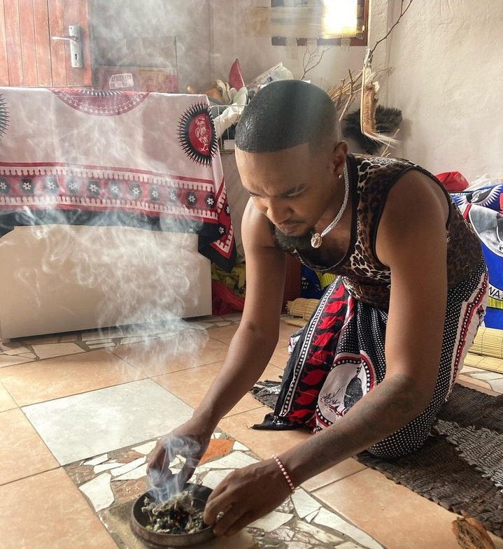 Mzansi celebs congratulate Phelo Bala on his new spiritual journey