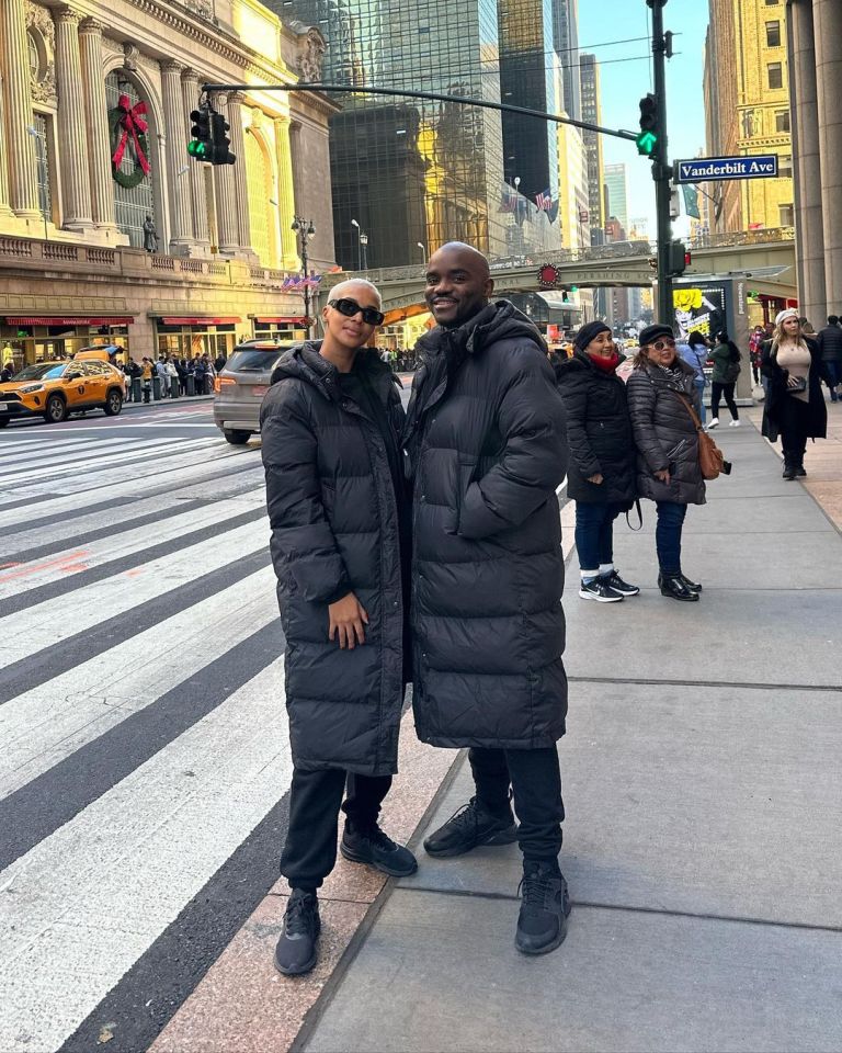 Photos: A look into Liesl Laurie and Musa Mthombeni’s New York trip