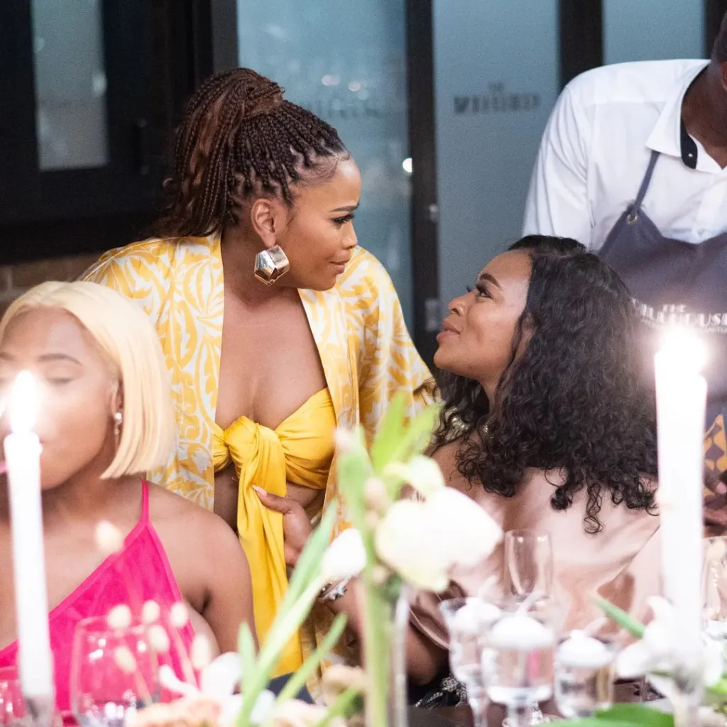 Inside Ayanda Borotho’s fun time with family and friends