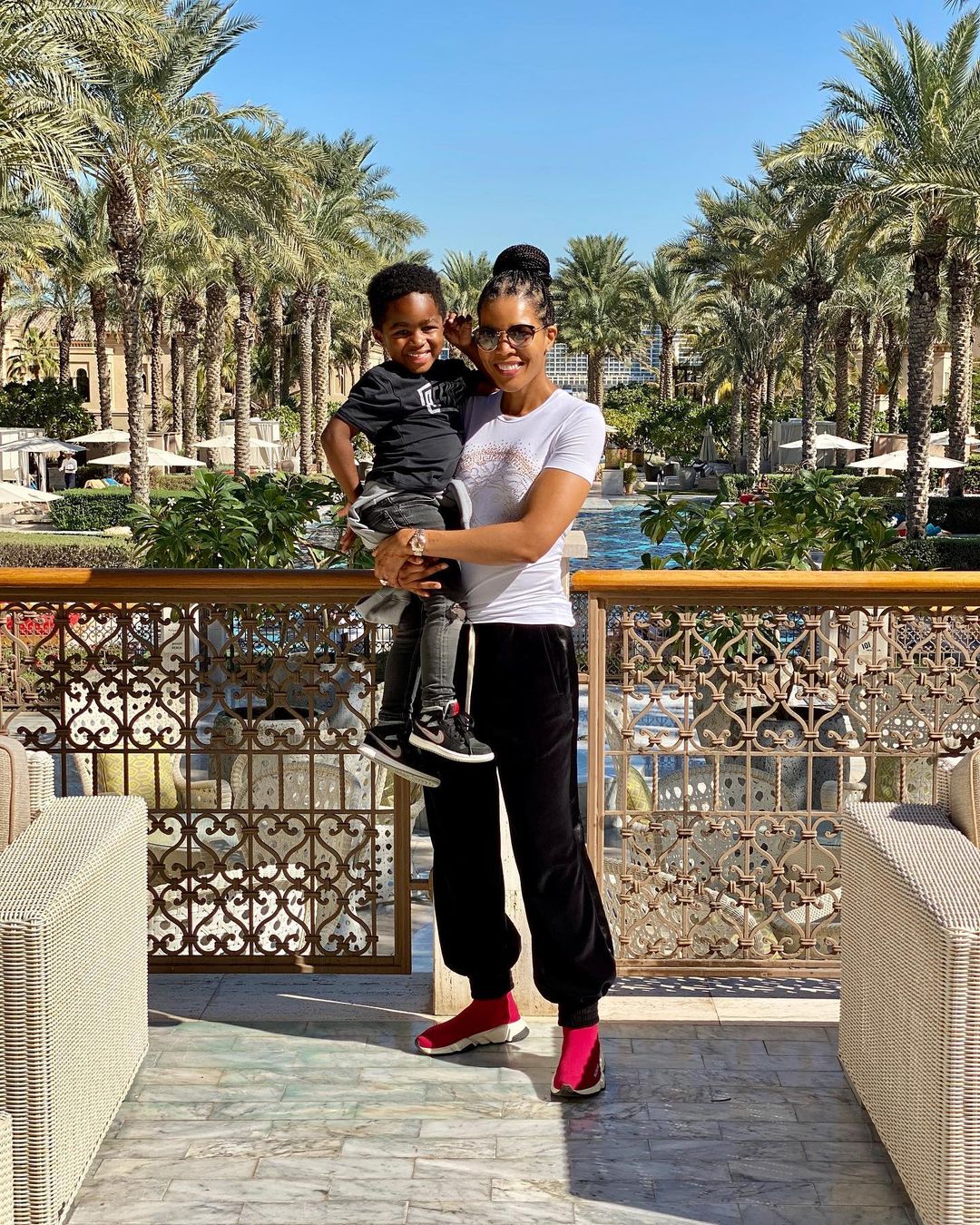 Video: Connie Ferguson’s grandson melts hearts